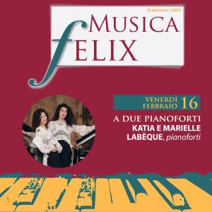 Katia e Marielle Labèque a Foggia per il Musica Felix 2024 con “A due pianoforti”