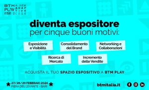 #BTM 2024: cinque buoni motivi per diventare espositore