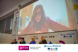 Parte BTM Italia 2025 Santanchè: “La Puglia è una grande regione, e le fiere sono  uno strumento estremamente importante di sviluppo ma anche di riflessione”  
