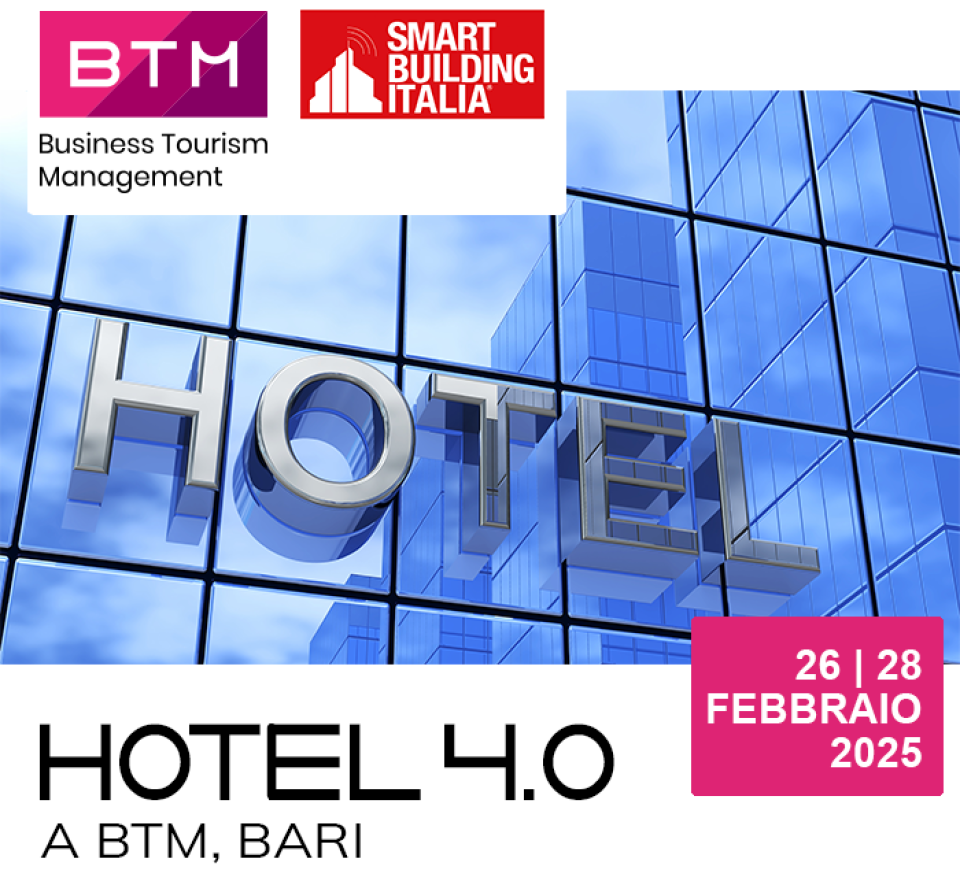 BTM e Smart Building Italia alleati per l’aggiornamento tecnologico delle strutture per la ricettività turistica nel meridione d’Italia