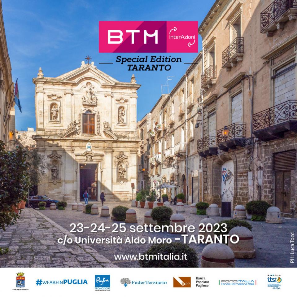 BTM InterAzioni Special Edition Taranto: fra strategie partecipate e progetti da condividere 