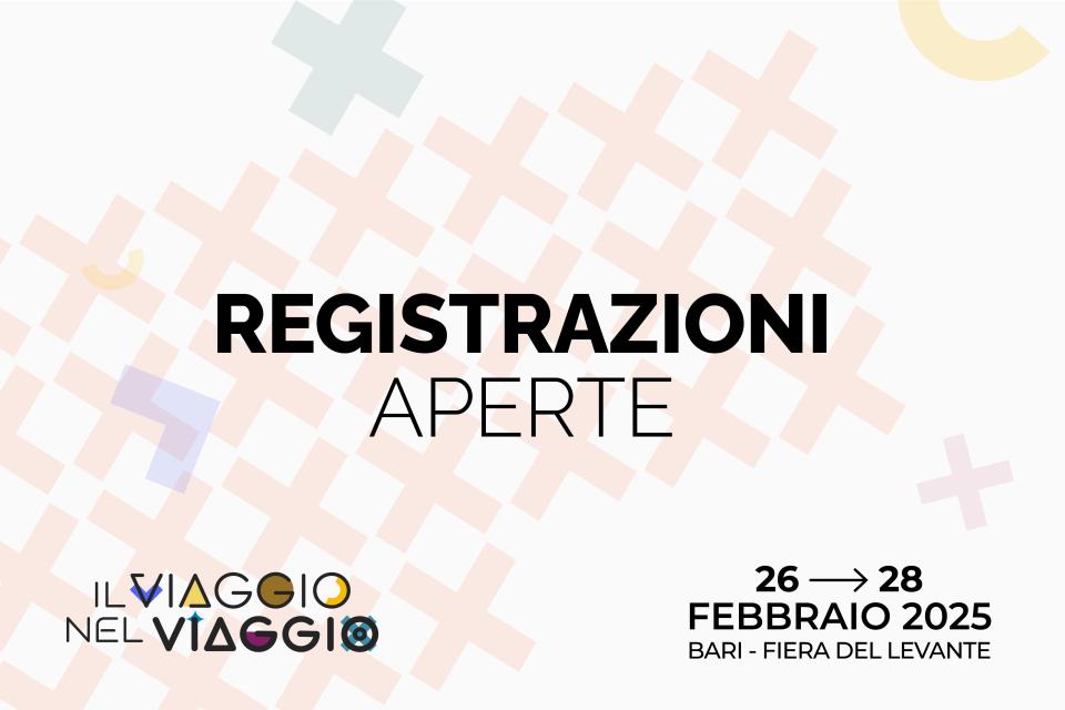 #BTM2025: al via le registrazioni. Il “viaggio” inizia con un click