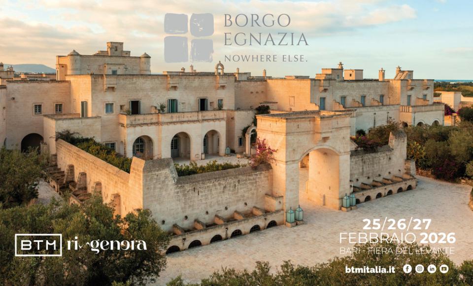 Borgo Egnazia torna a BTM 2026. Il fascino internazionale della Puglia più autentica 